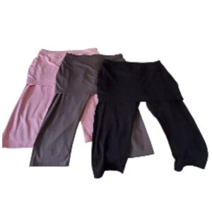 Multi-Pack Leggings - Pink, Gray, and Black